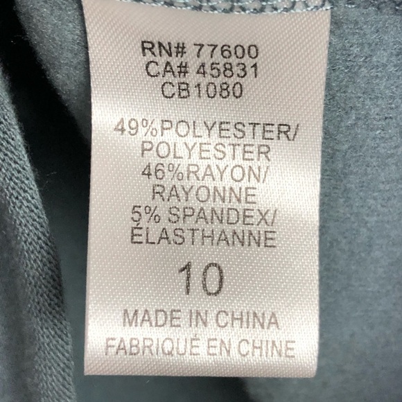 𝅺Chaser Teal white striped zip front hoodie - Picture 6 of 8